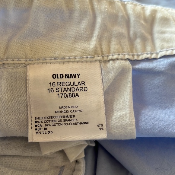 Light blue old navy shorts size 16 - Picture 7 of 8